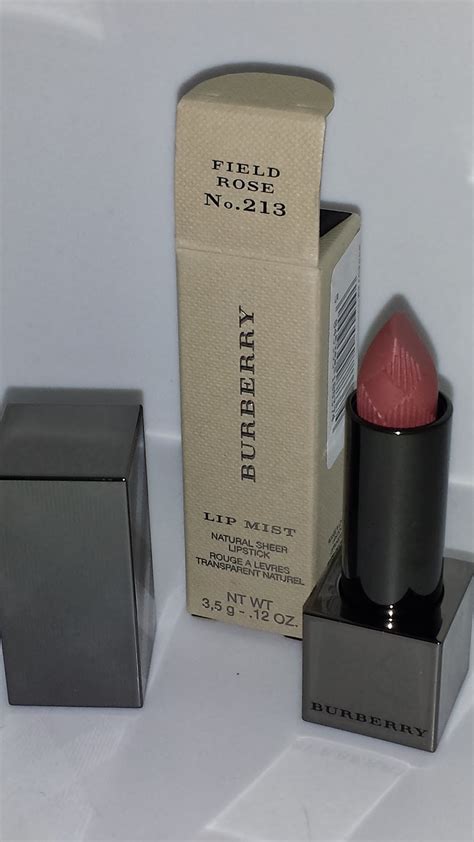 Burberry Beauty Lip Mist Natural Sheer Lipstick in Field Rose and 